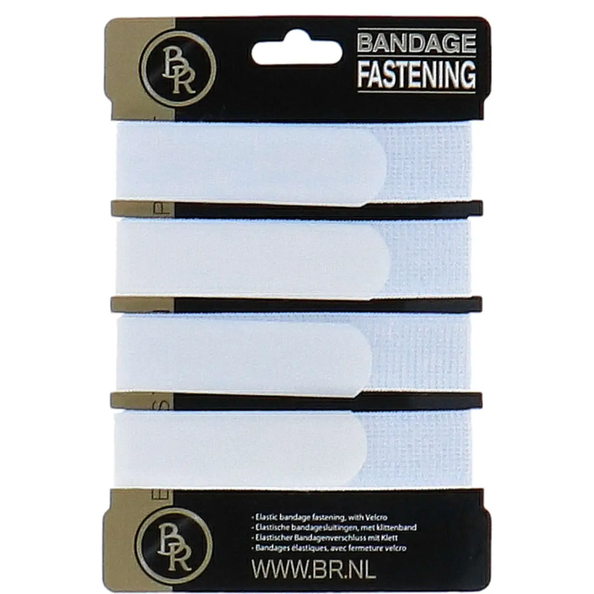Br Bandagesluitingen 4 Stuks Wit 1