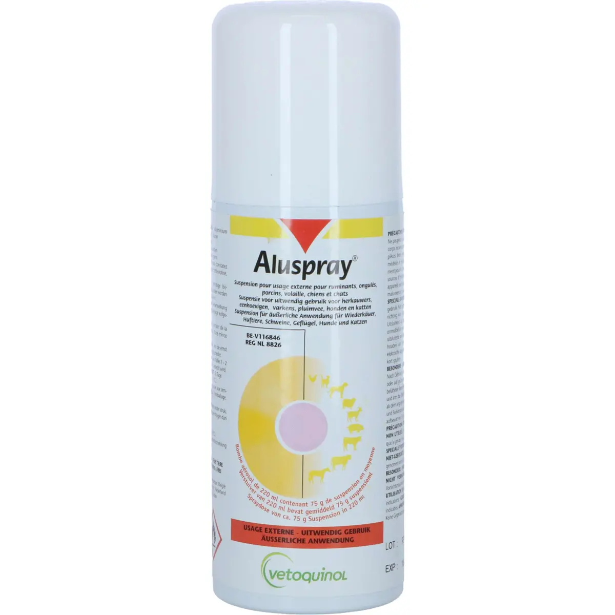 Vetoquinol Aluspray Wondverzorging 1