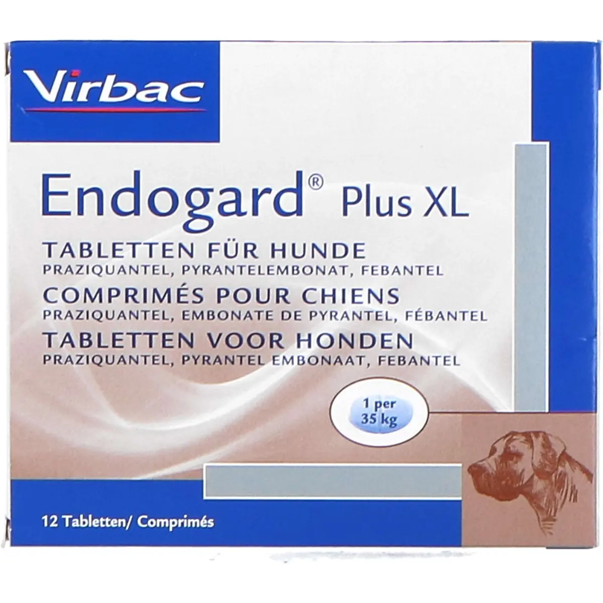 Virbac Endogard Plus Xl Ontwormingstablet Hond 1