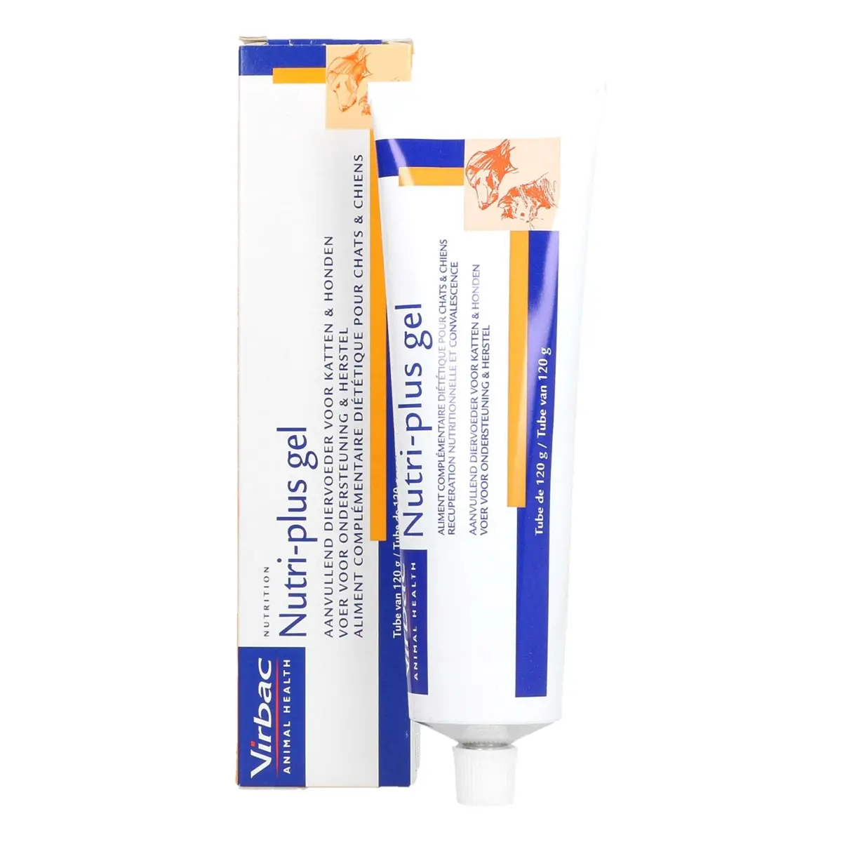 Virbac Nutri Plus Gel Hond/Kat 1
