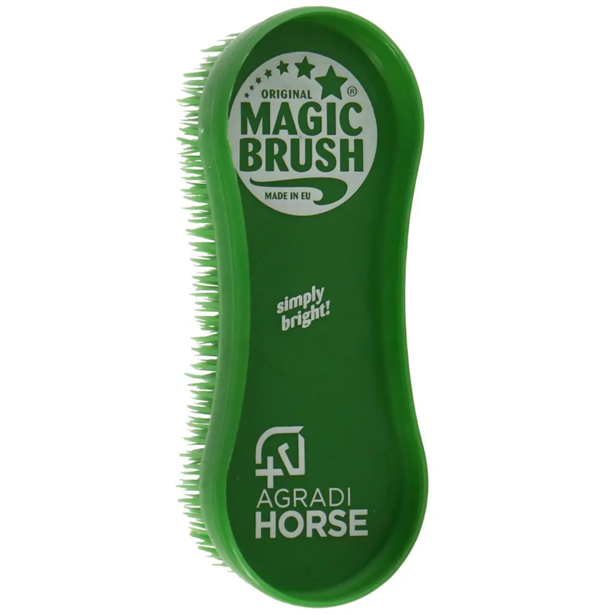 Agradi Horse Magic Brush Borstel Donkergroen 1