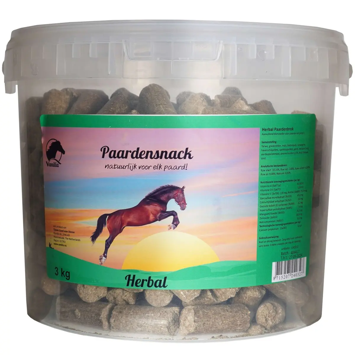 Vanilia Herbal Paardensnoepjes 3