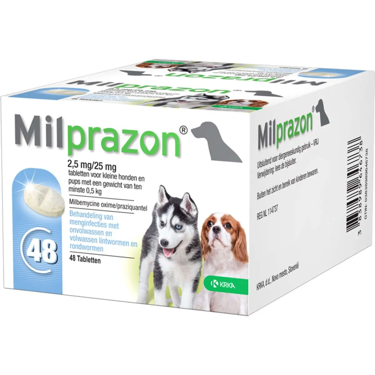 Milprazon Ontwormingsmiddel Hond 2,5Mg 3
