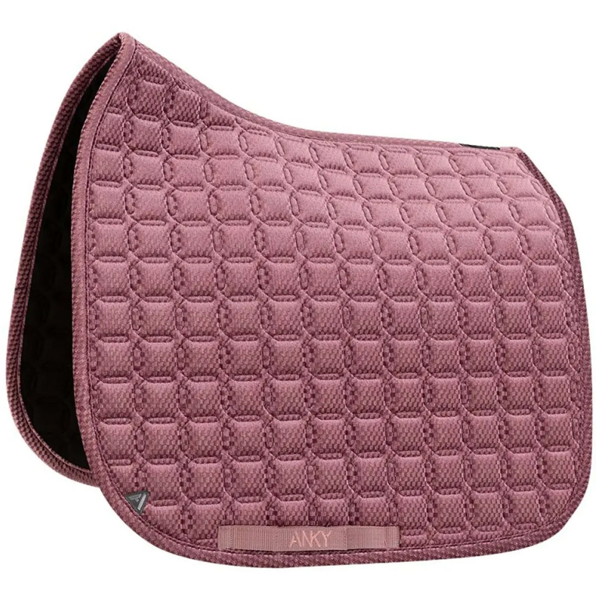 Anky Zadeldekje Check Velvet Xb25003 Dressuur Mellow Mauve 1