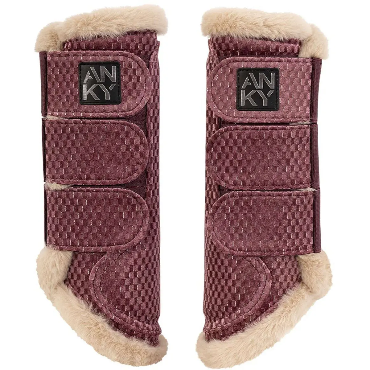 Anky Dressage Boots Check Velvet Atb25005 Mellow Mauve 1