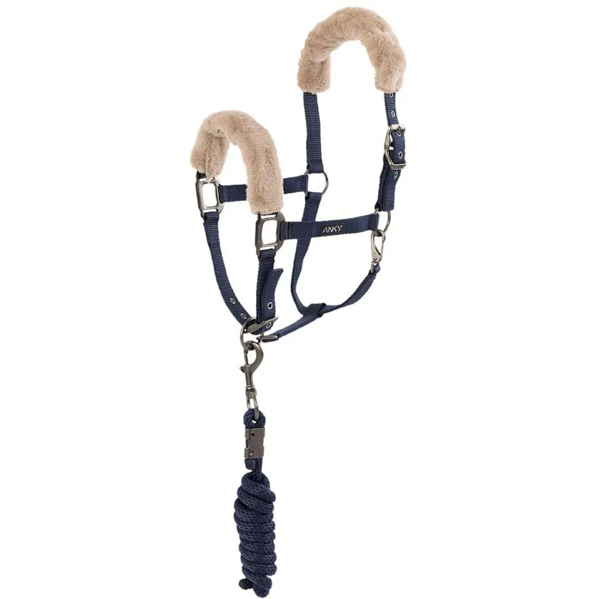 Anky Halsterset Check Velvet Ath25002 Midnight Blue 1