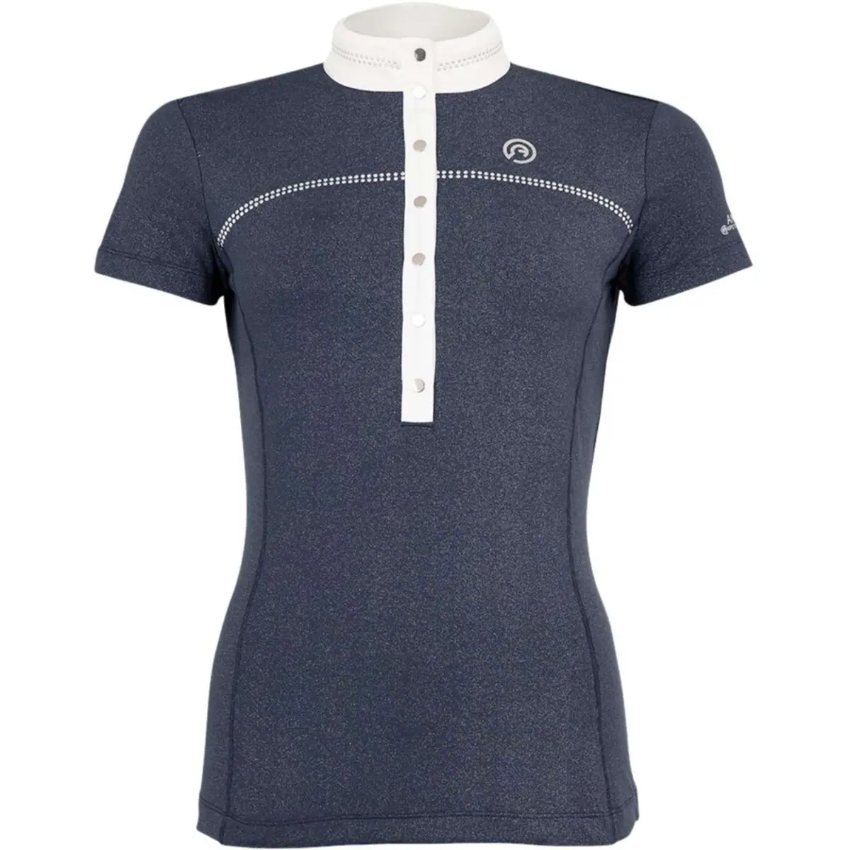 Anky Wedstrijdshirt Glitter Korte Mouwen Navy 1