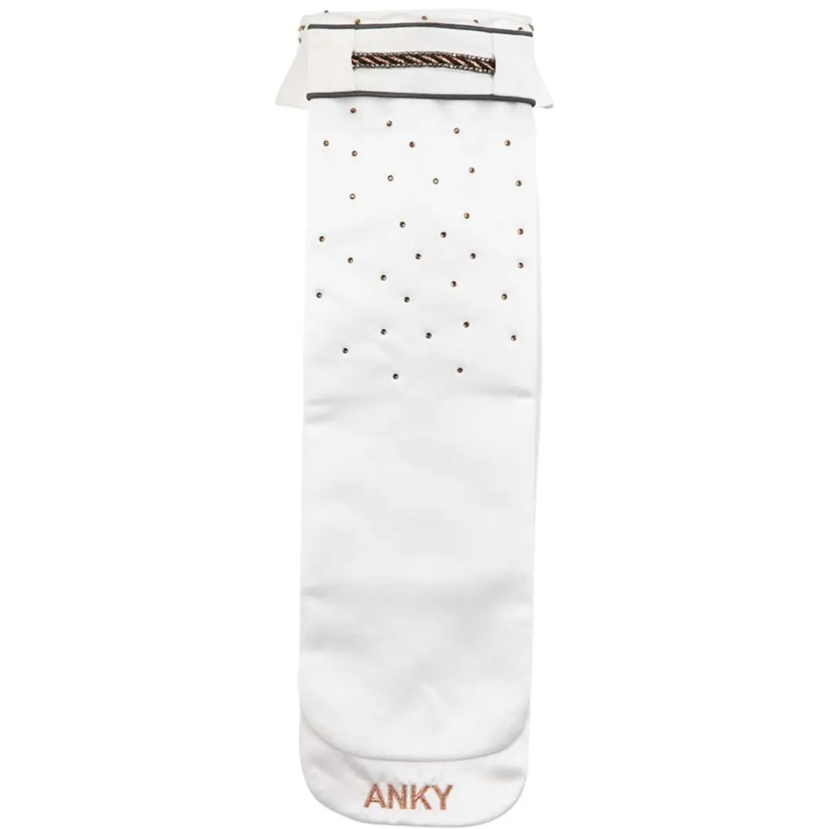 Anky Plastron Multi-Fit Afneembare Kraag Wit/Grijs 2
