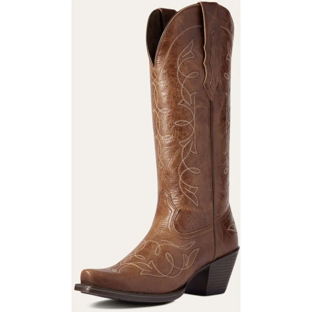 Ariat Westernlaarzen Heritage D Toe Stretchfit Dames Dark Tan 1