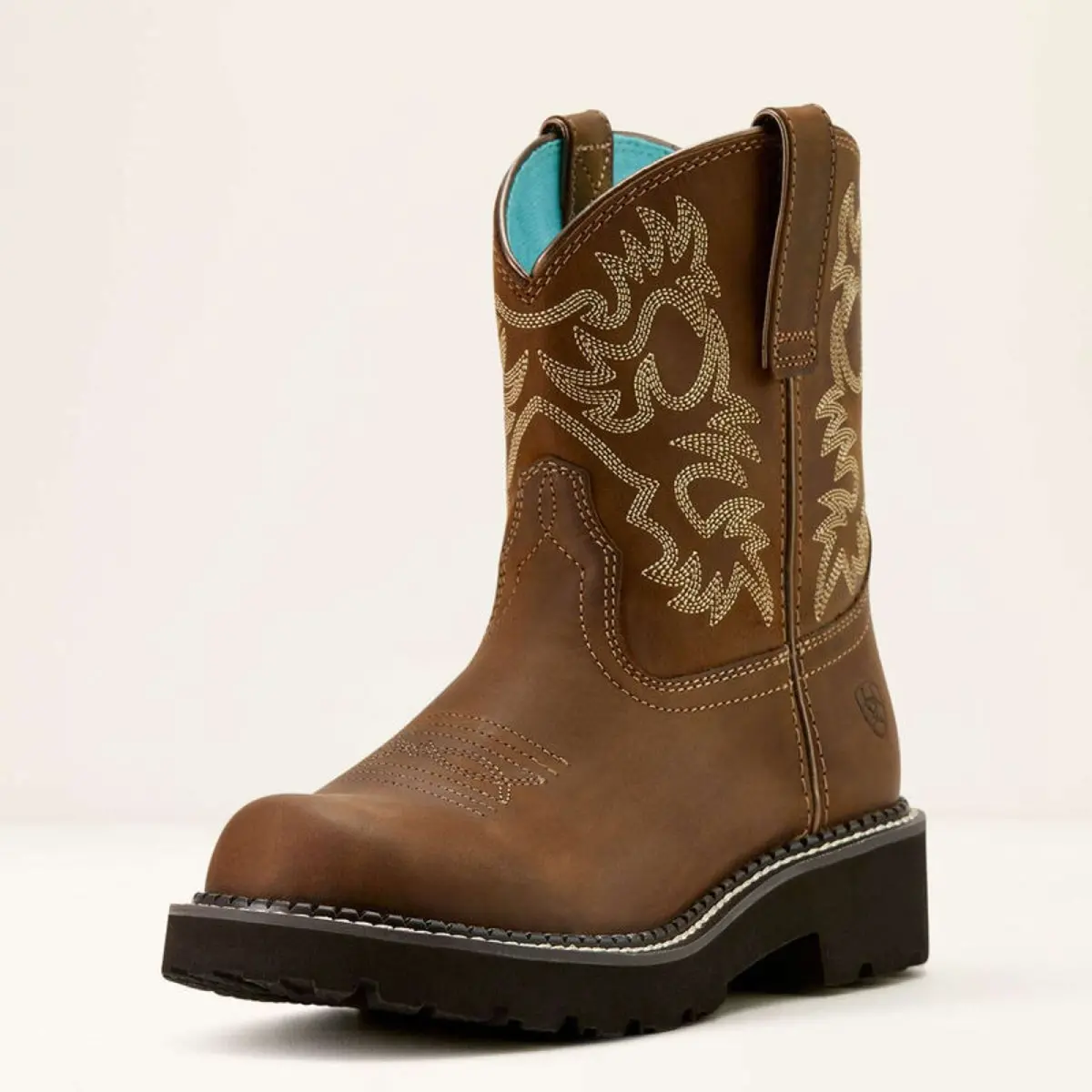 Ariat Western Boots Fatbaby Dames Sassy Brown 1