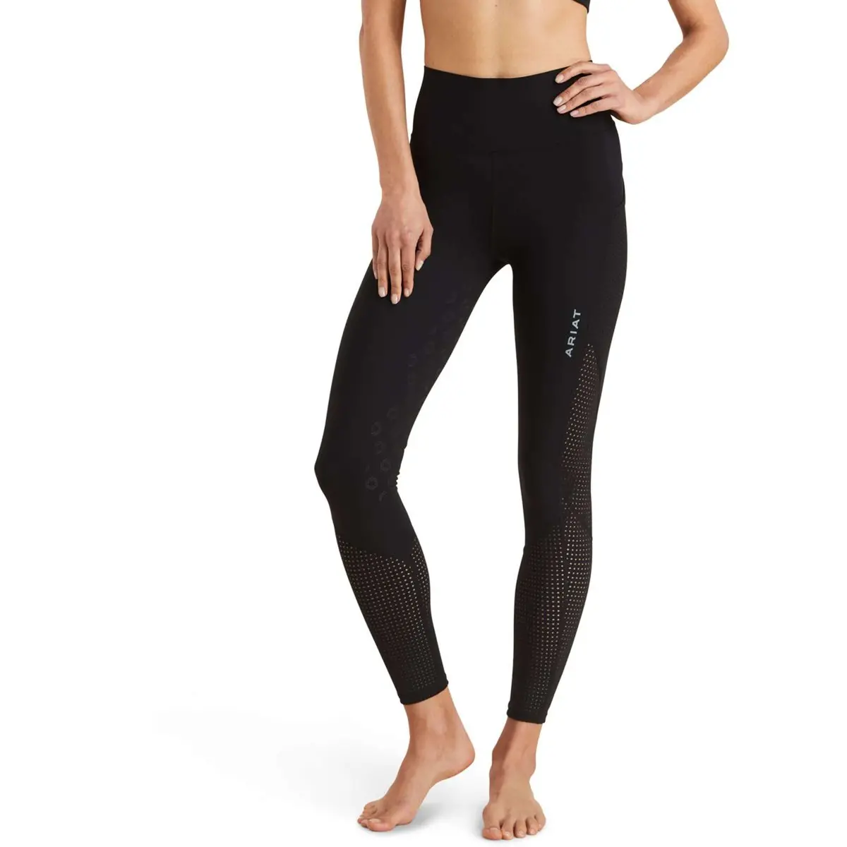 Ariat Rijlegging Breathe Half Grip Dames Zwart 1