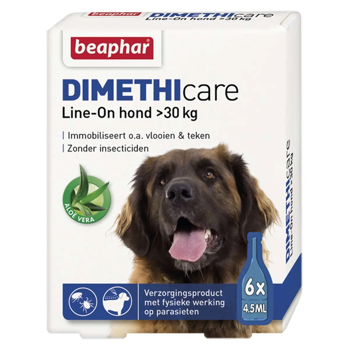 Beaphar Dimethicare Line-On Hond Groot 1