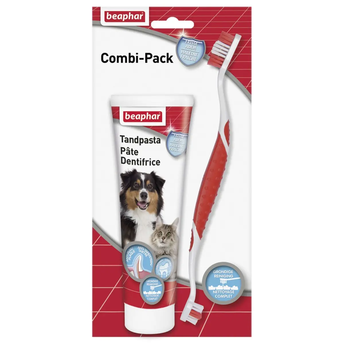 Beaphar Tandpasta + Tandenborstel Combi Pack 1