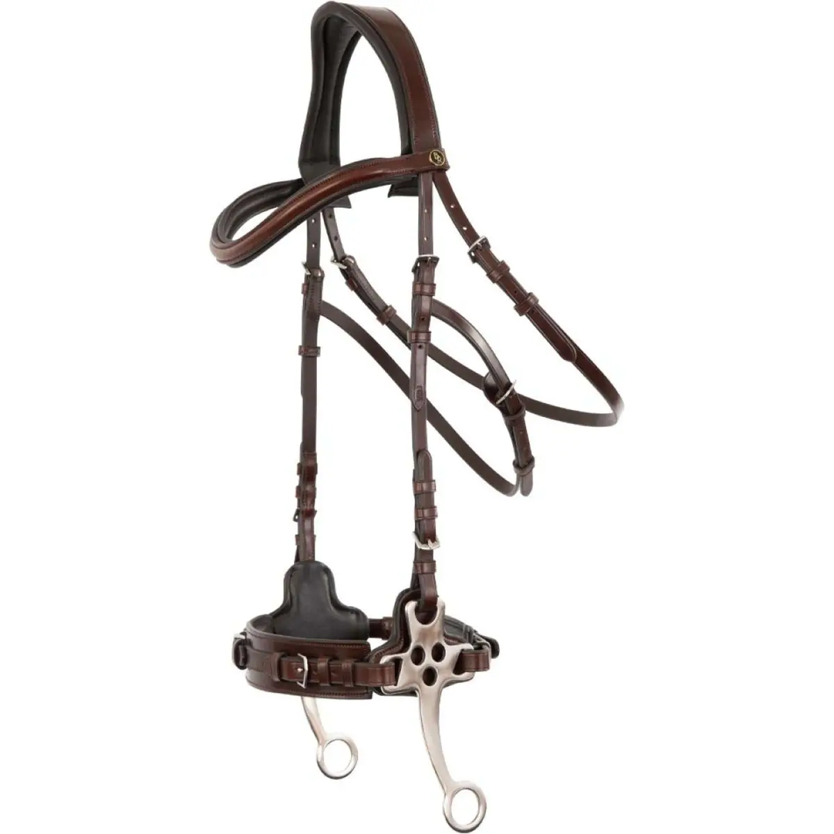 Br Hoofdstel Lydney Oak/Zilver 1