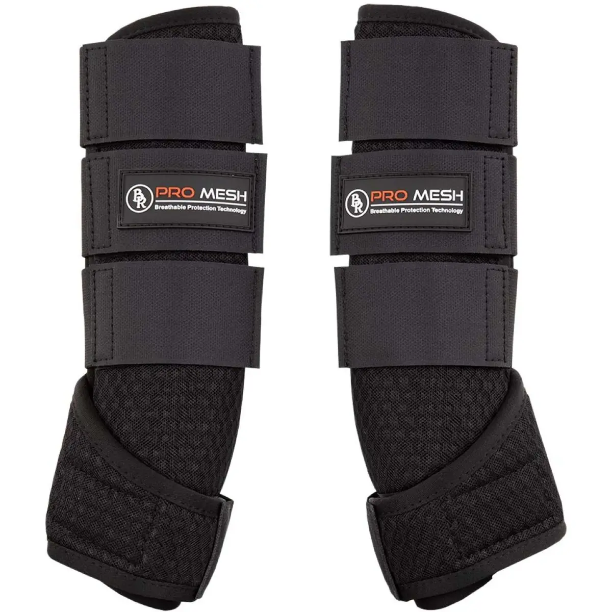 Br Beenbeschermers Pro Mesh Flex Zwart 1