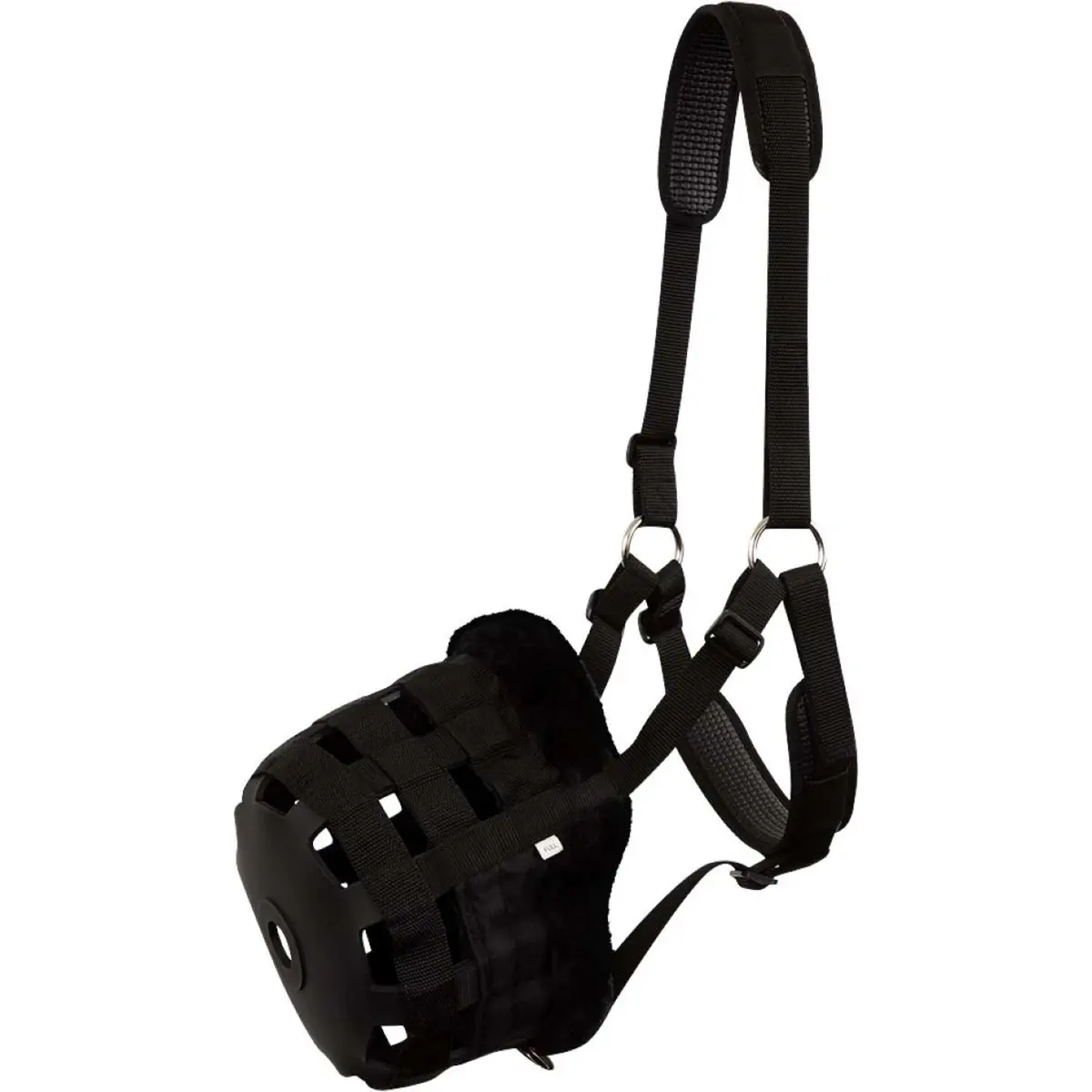 Br Graasmasker Artificial Fur Zwart 1