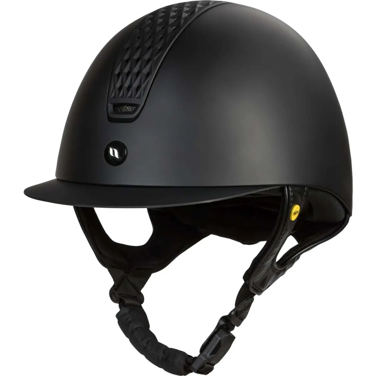 Back On Track Cap Silves Smooth Top Mips Zwart 1