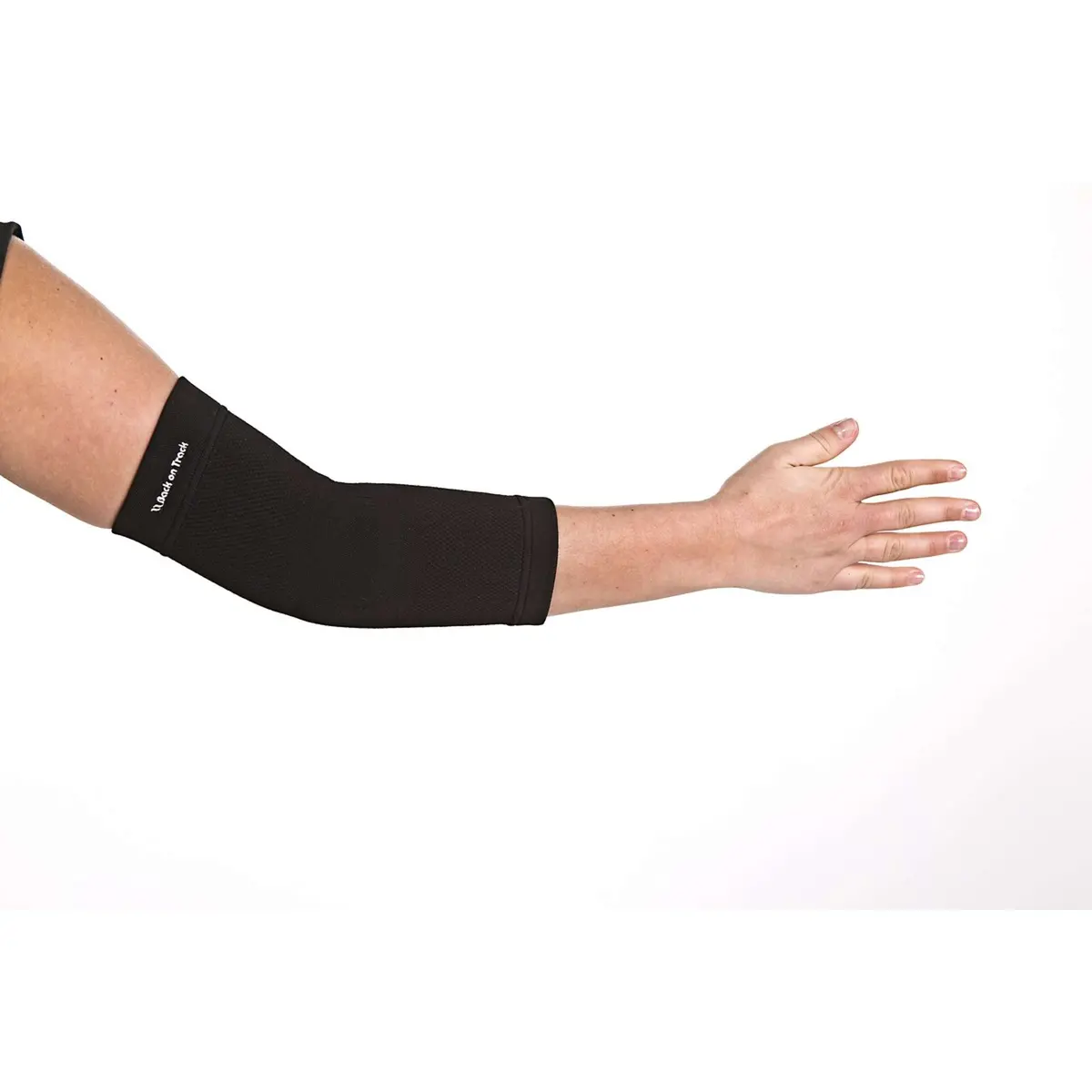 Back On Track Physio Elleboogbeschermer 4Way Stretch Zwart 1