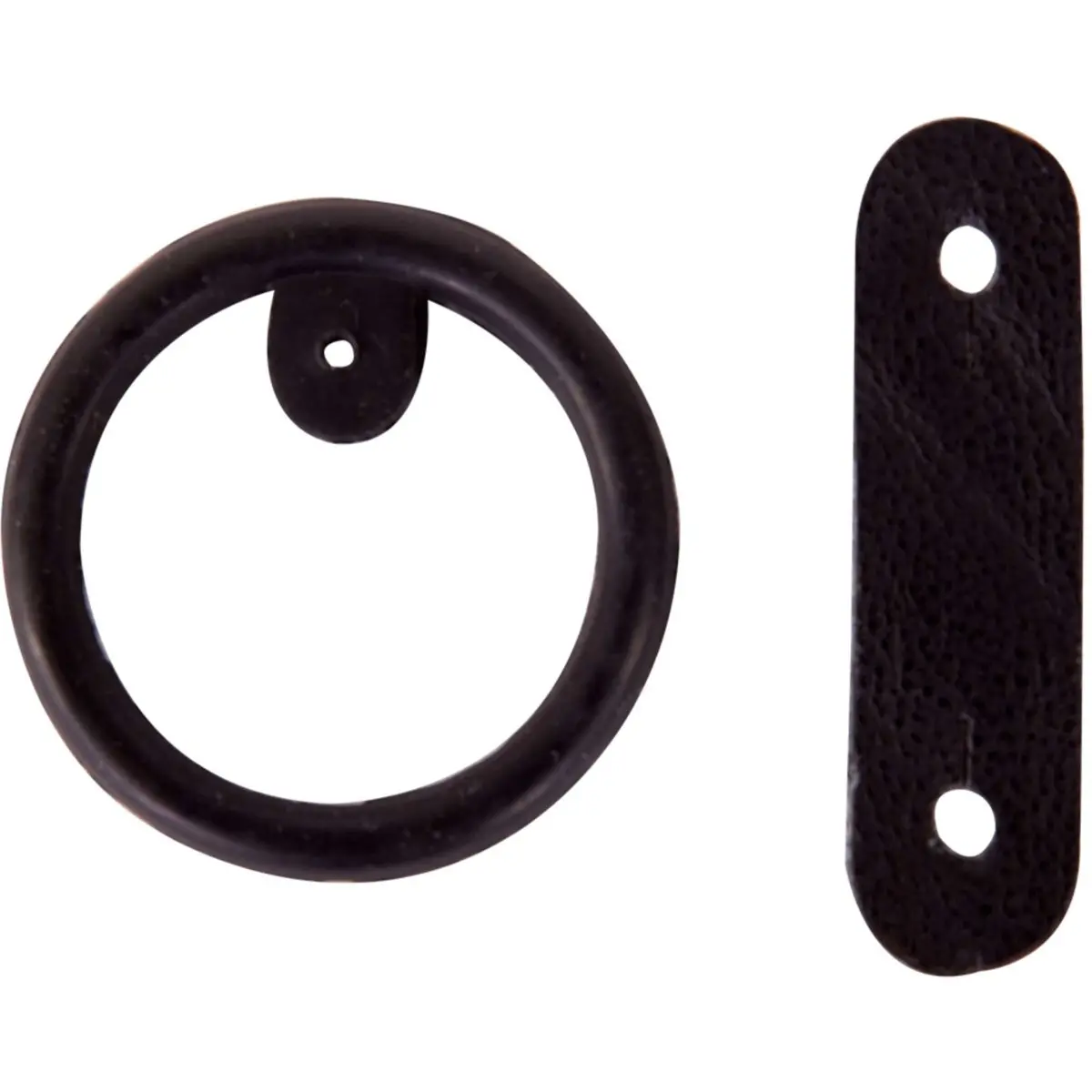 Br Ring Rubber Met Leertjes Voor Veiligheidsbeugels Zwart 1