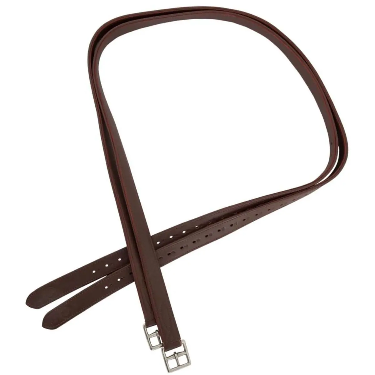 Br Stijgbeugelriemen Nylon En Soft Rvs Gespen Oak/Zilver 1