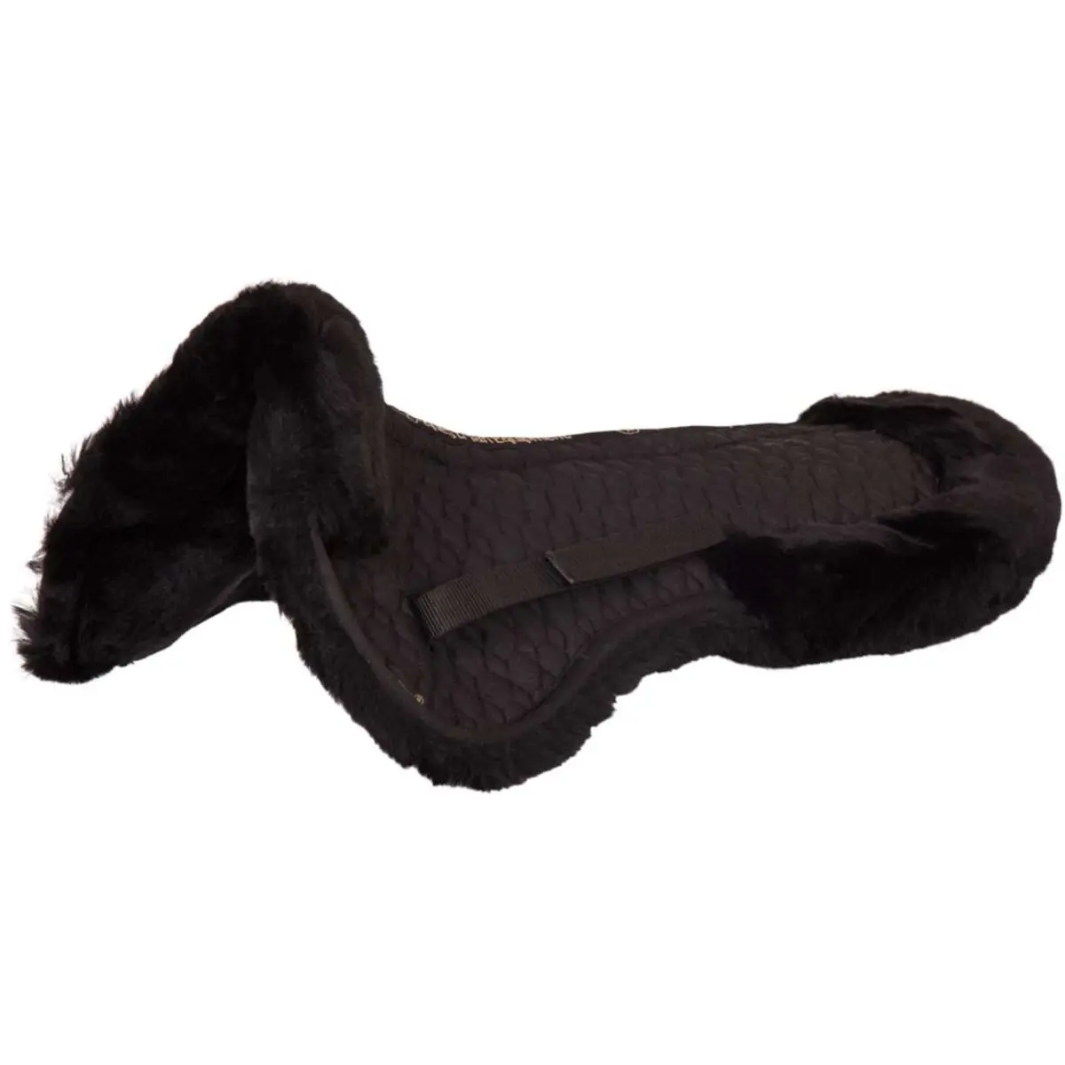 Br Zadelonderlegger Wervelkanaal Rand Sheepskin Zwart 1