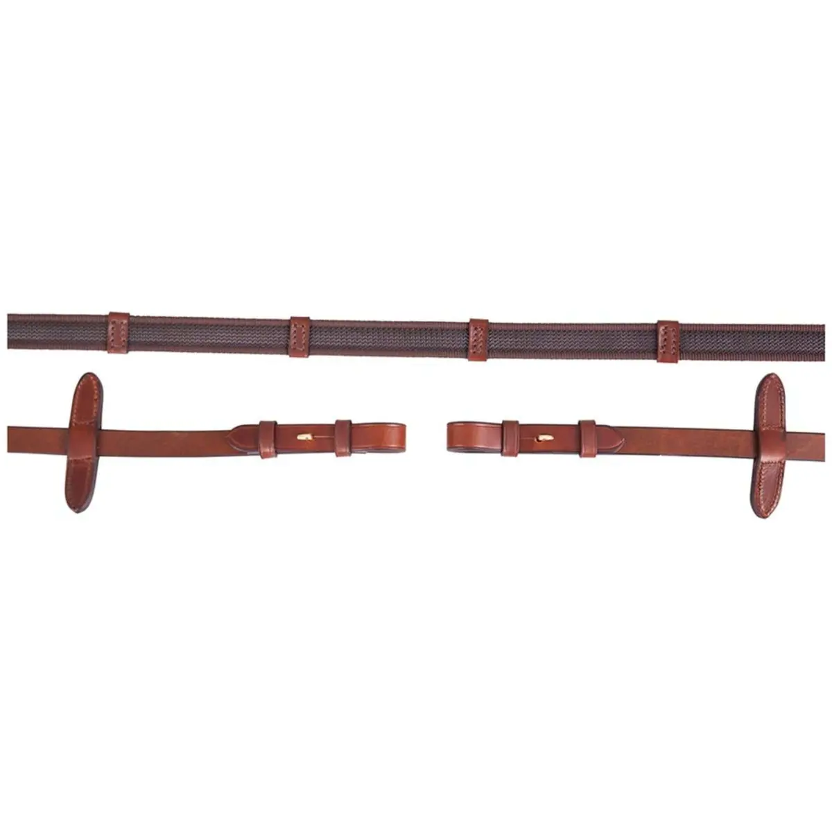 Br Teugel Linnen 19Mm Anti-Slip E Sluiting Tobacco 1