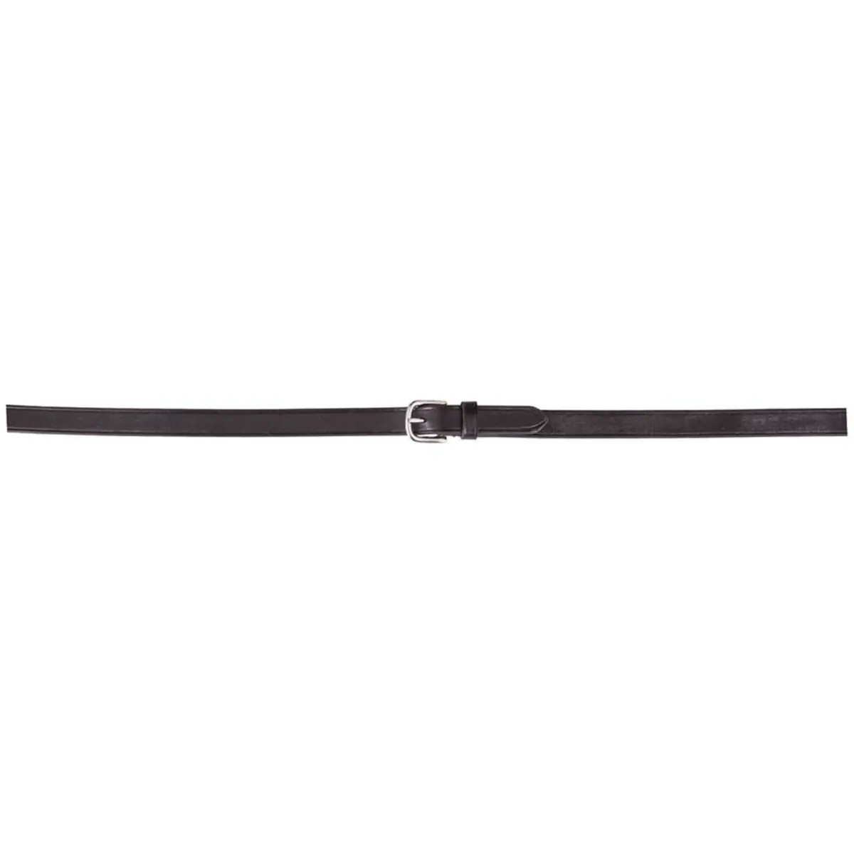 Br Teugel Dressuur Leer/Rubber Stops 16Mm Zwart 2