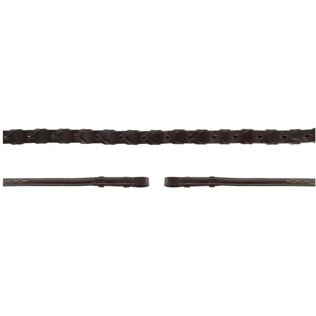 Br Teugels Hunter Gevlochten Fancy Bruin/Zilver 1