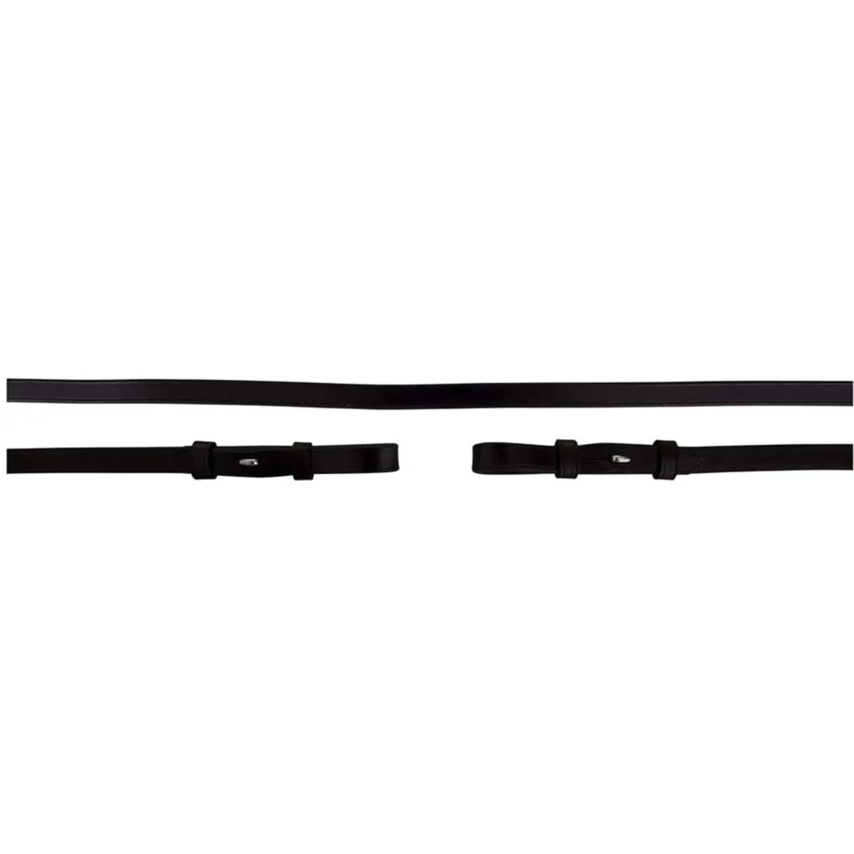 Premiere Teugel Dressuur Leer Dicht 13Mm Blind Zwart 1