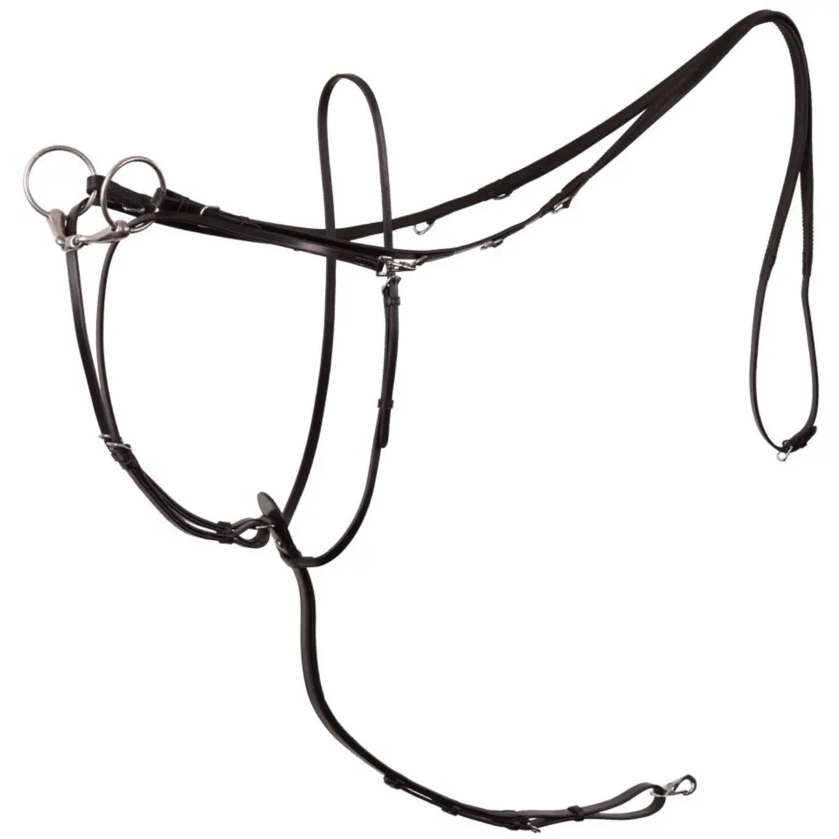 Br Thiedeman Teugel Lancasterm/Martingaal Zwart/Zilver 1