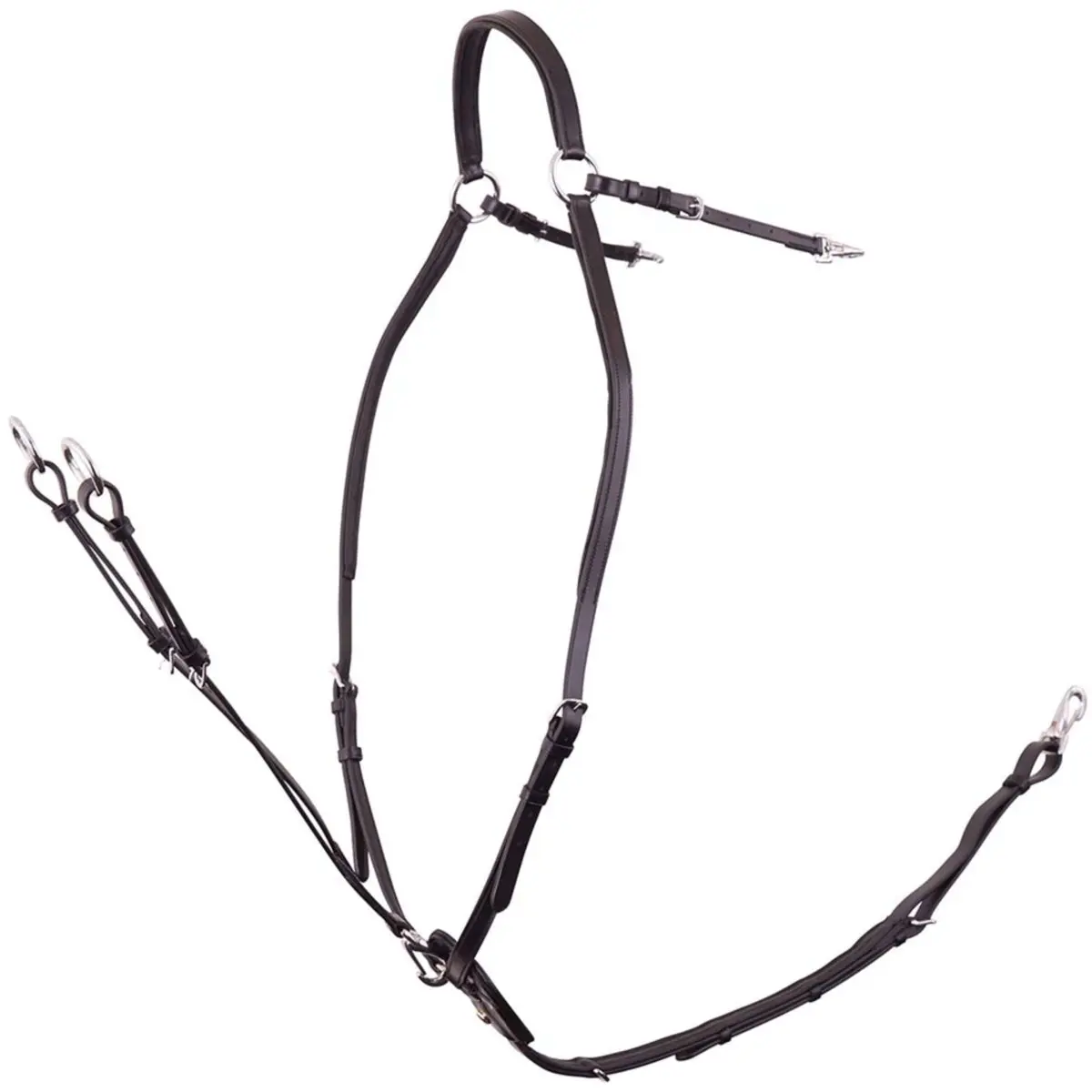 Br Voortuig Rayleigh Met Zadelriemen Zwart/Zilver 1