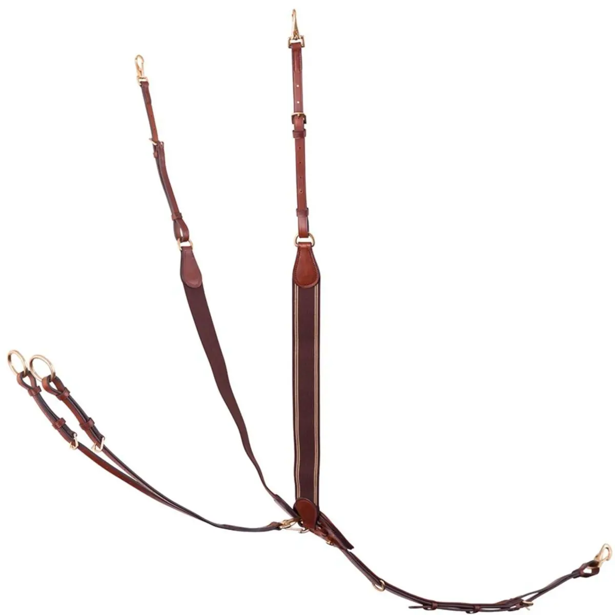 Br Voortuig Taunton Elastische Met Martingaal Tobacco 1