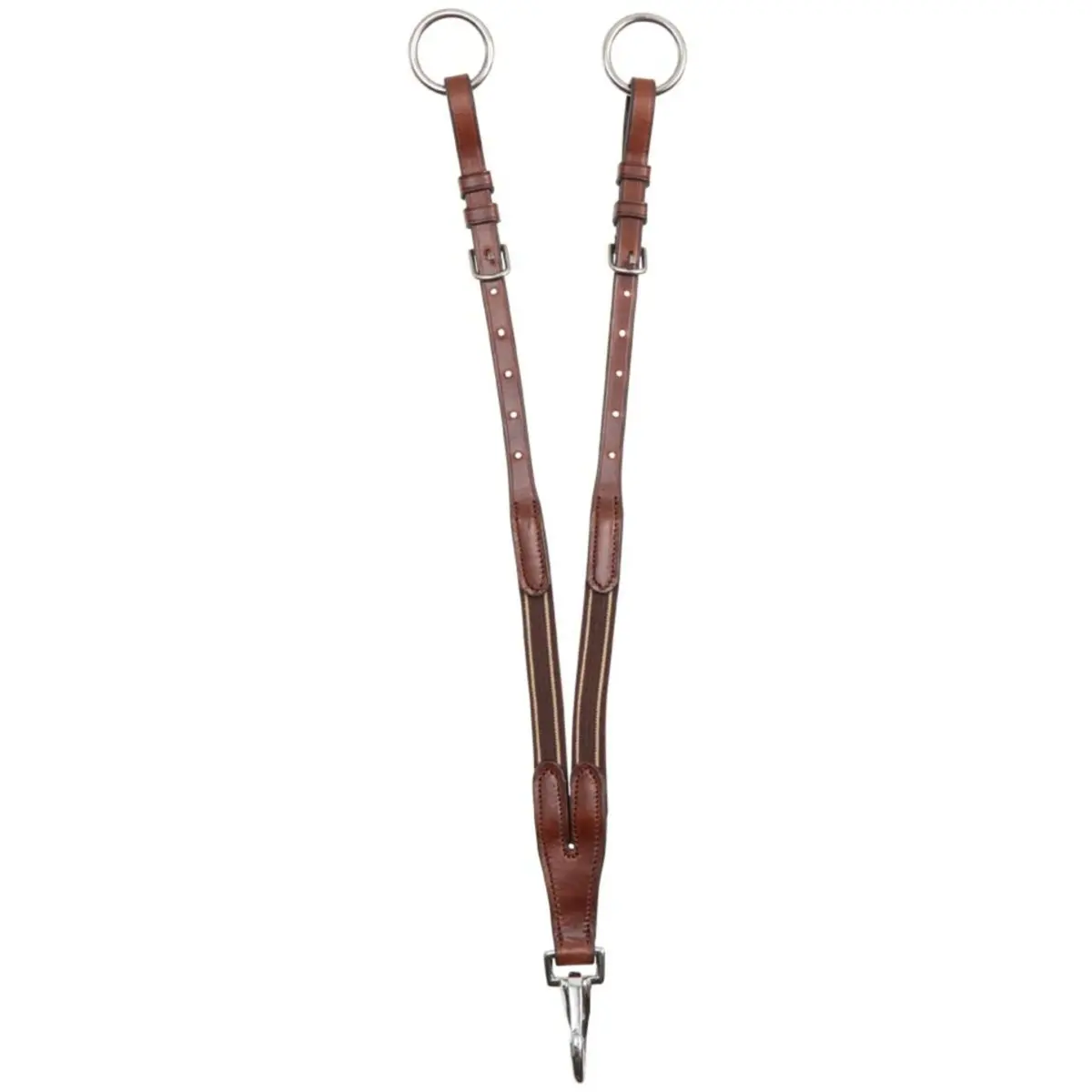 Br Martingaalvork Met Haak En Elastiek Oak/Zilver 1