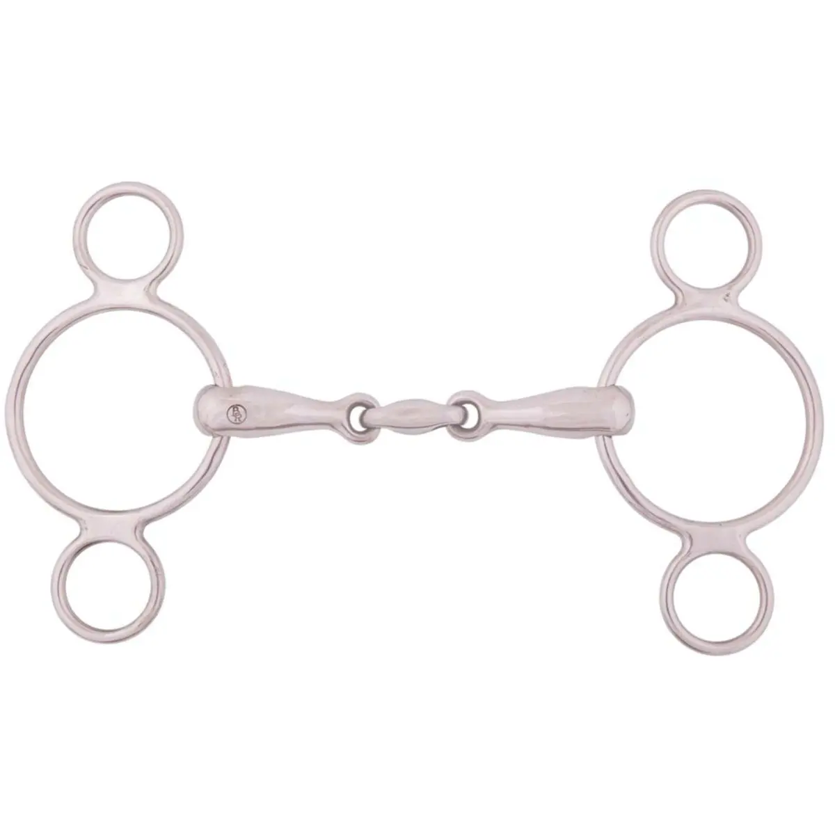 Br Watertrens 3-Rings Massief 18Mm Dubbel Gebr Rvs 1