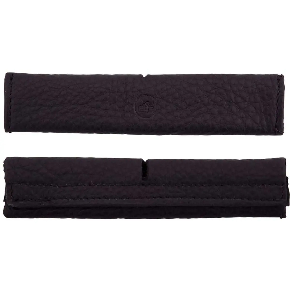 Br Kinkettingbeschermer Soft Leer Zwart 1