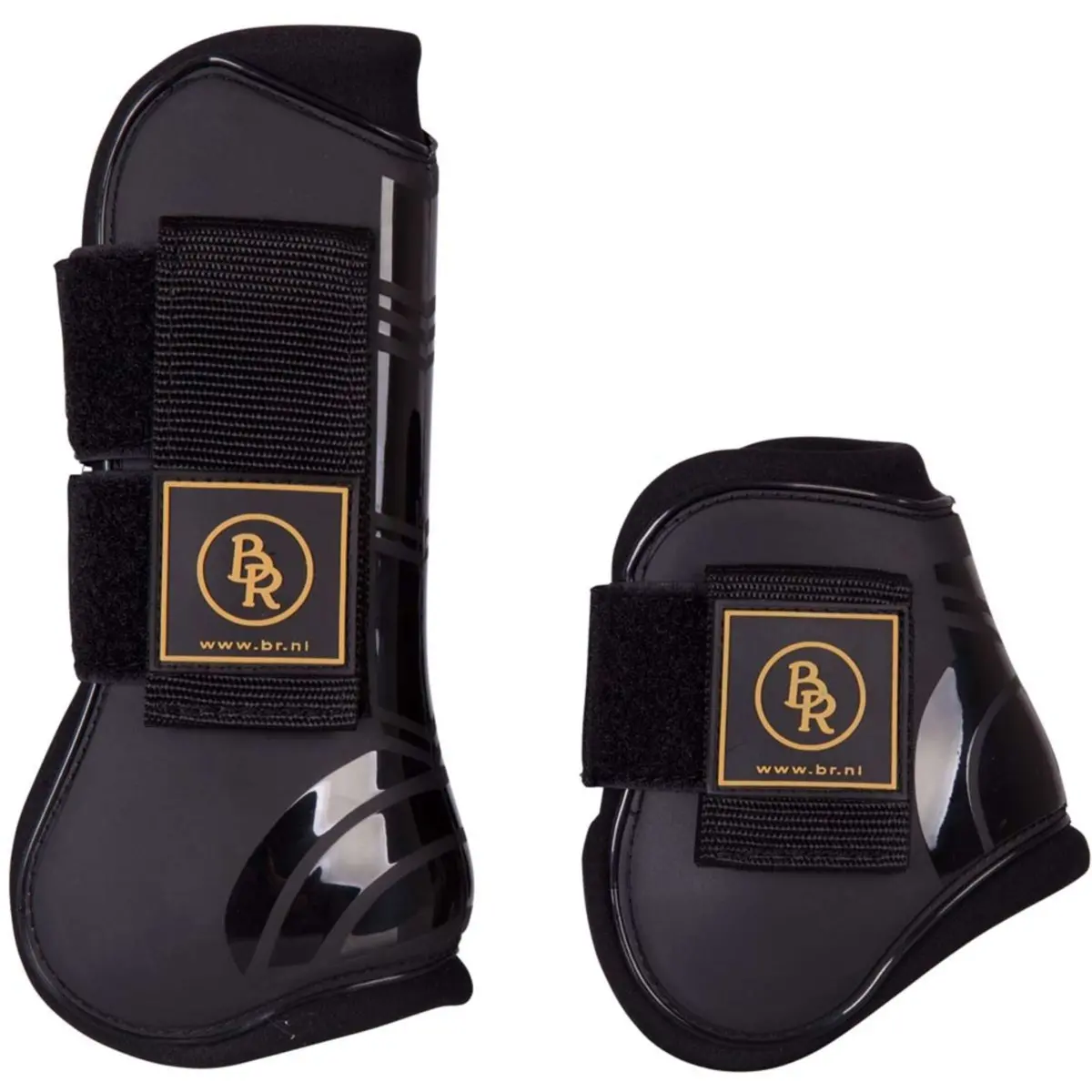 Br Pees- & Kogelbeschermers Set Pro Tech Neopreen Zwart 1