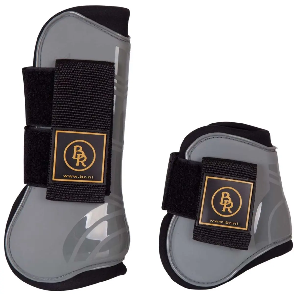 Br Pees- & Kogelbeschermers Set Pro Tech Neopreen Grijs 1