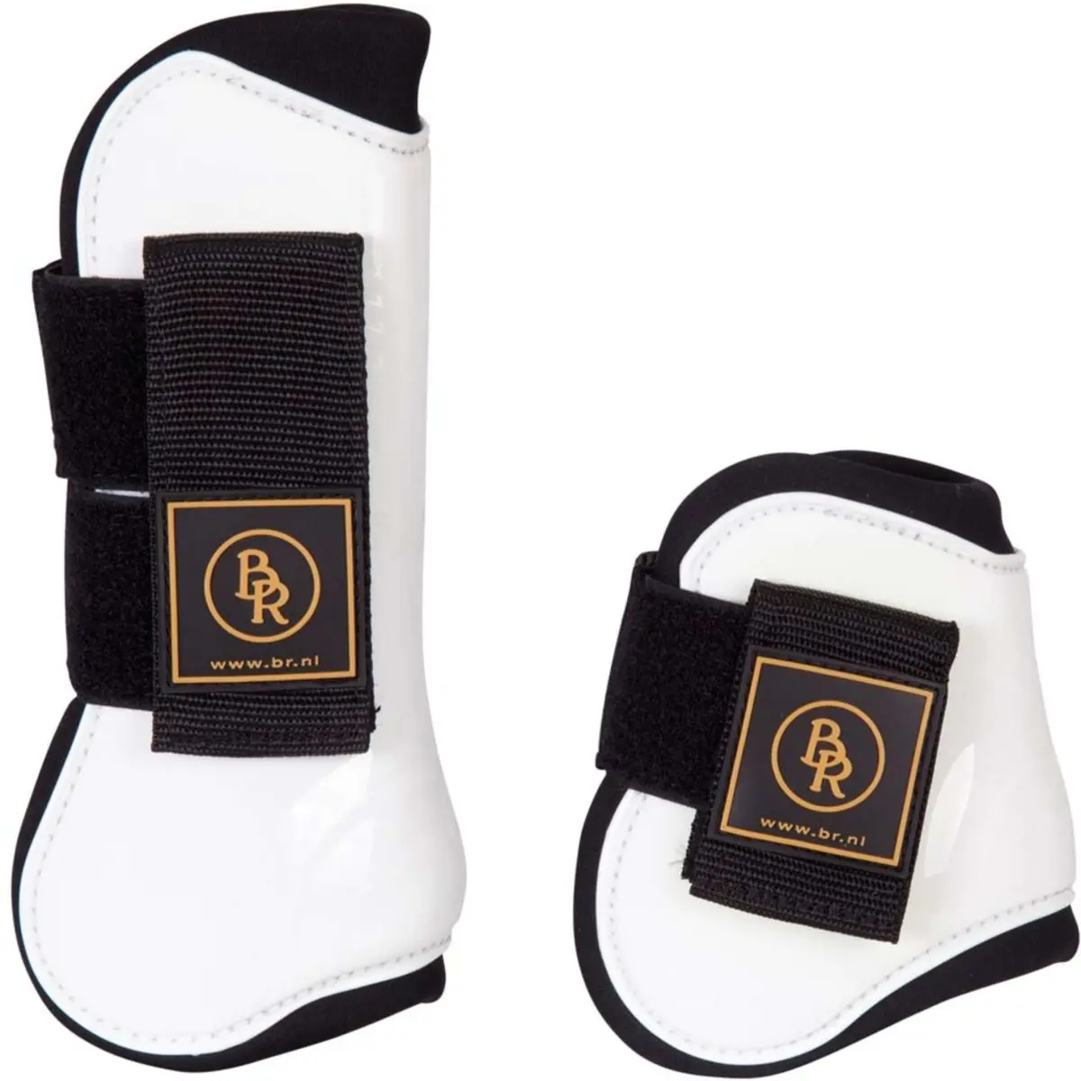 Br Pees- & Kogelbeschermers Set Pro Tech Neopreen Wit 1