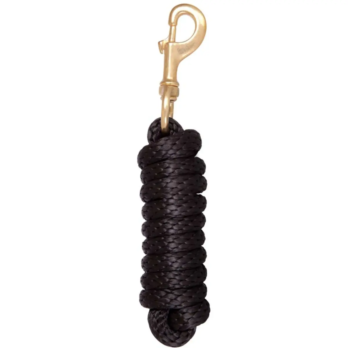 Br Lijn Nylon Met Messing Musketonhaak Zwart 1