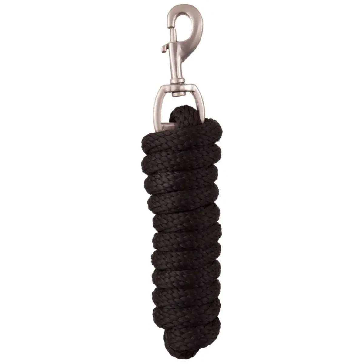 Br Halstertouw Xcellence Met Musketon Zwart 1