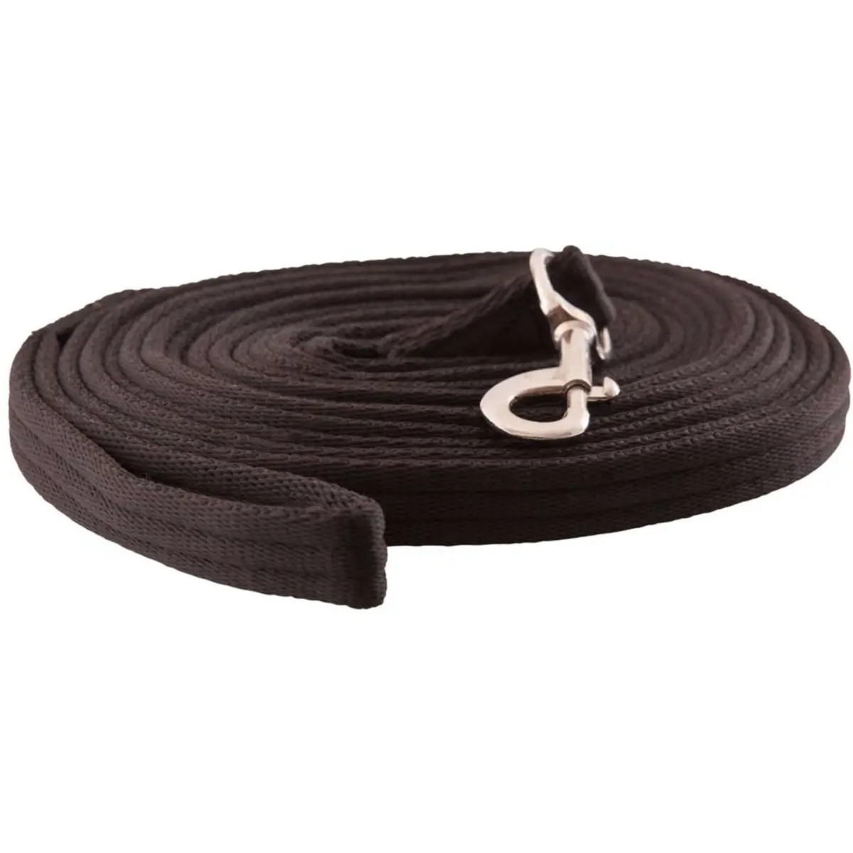 Premiere Longeerlijn Softgrip Met Musketon Zwart 1