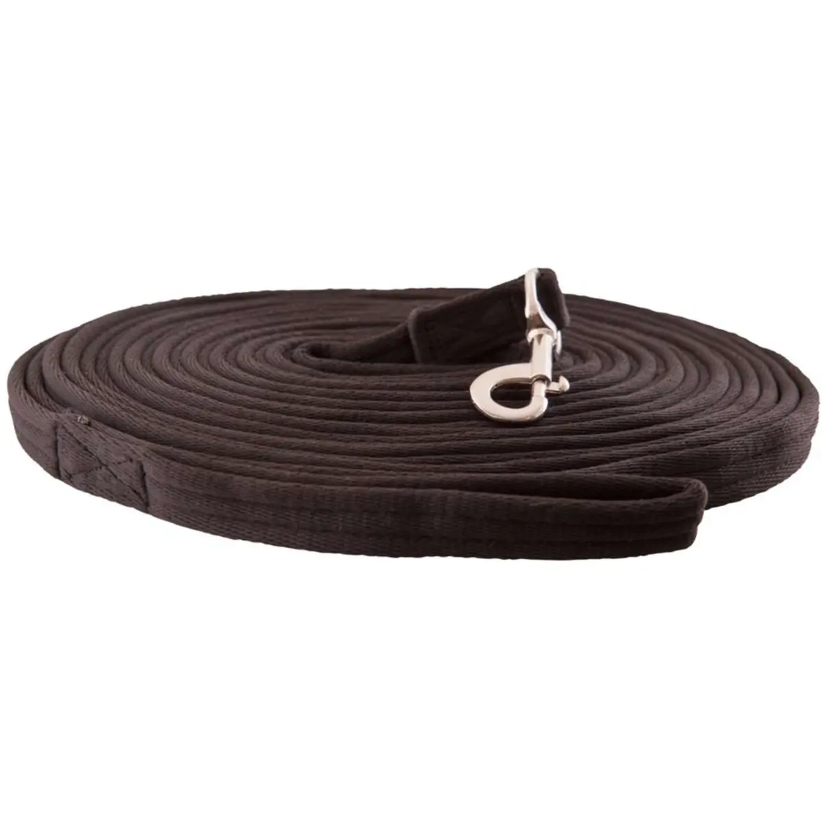 Premiere Longeerlijn Softgrip Musketon Zwart 1
