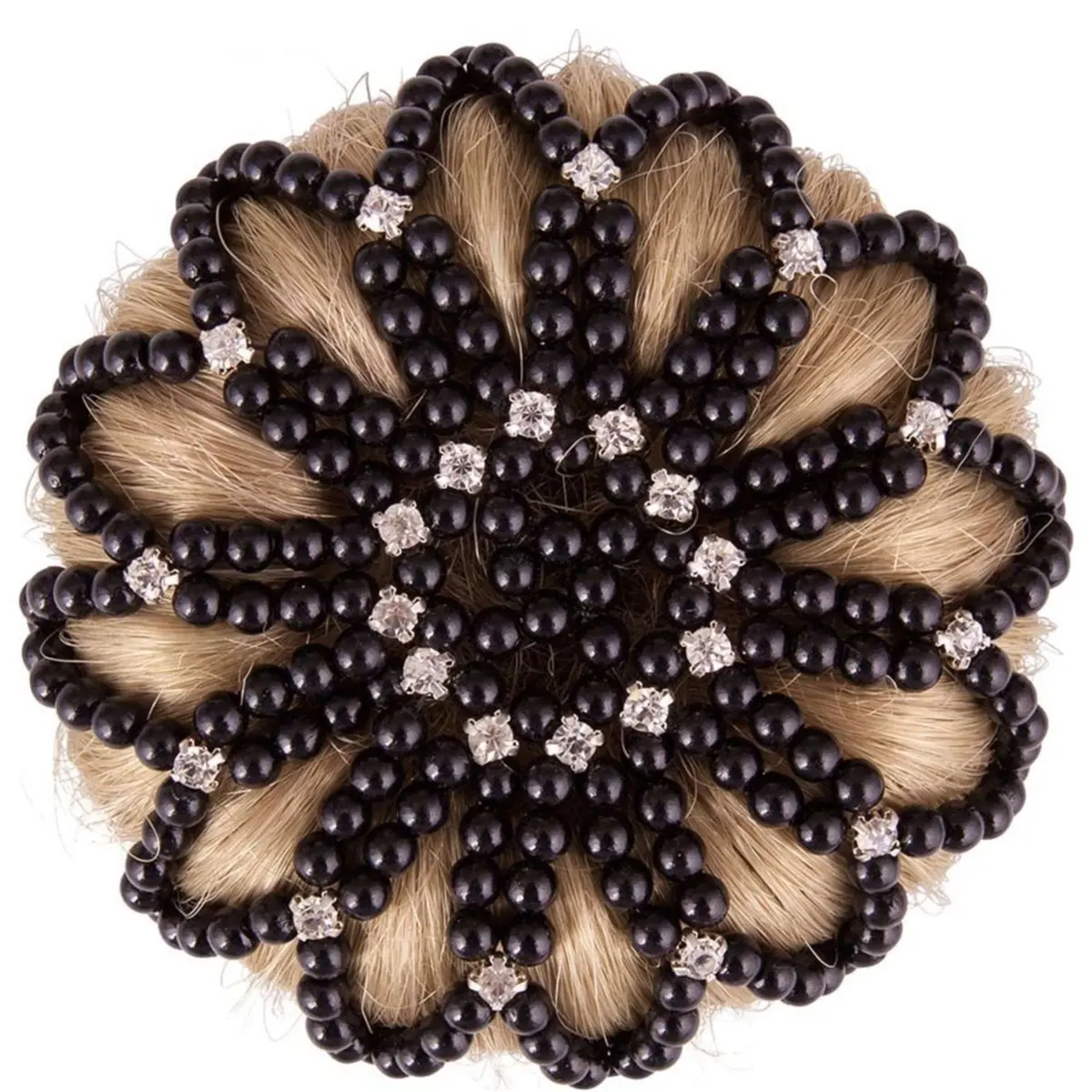 Br Knotnet Pearl Diamond Zwart 1