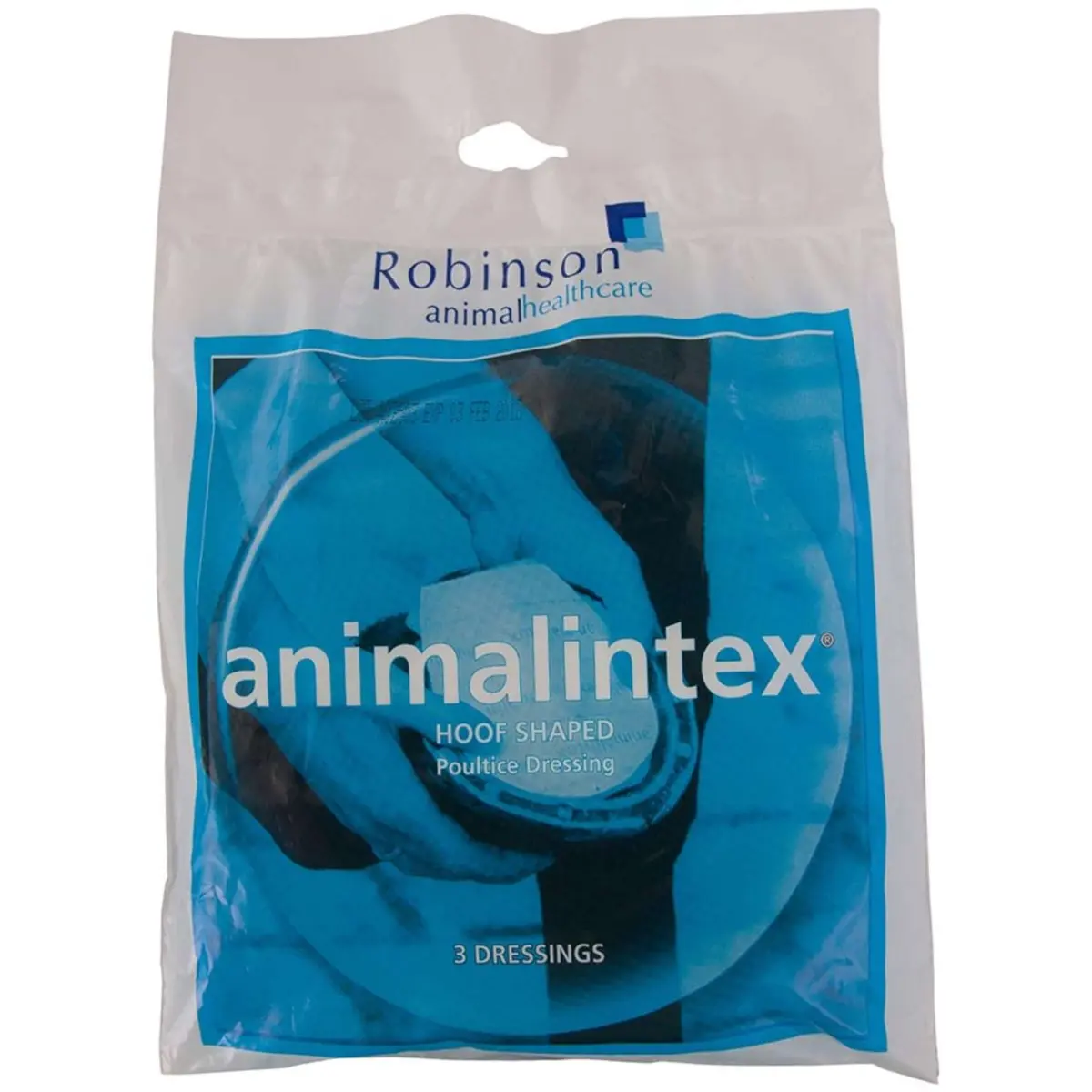 Robinson Animalintex Hoof Shaped Wit 1