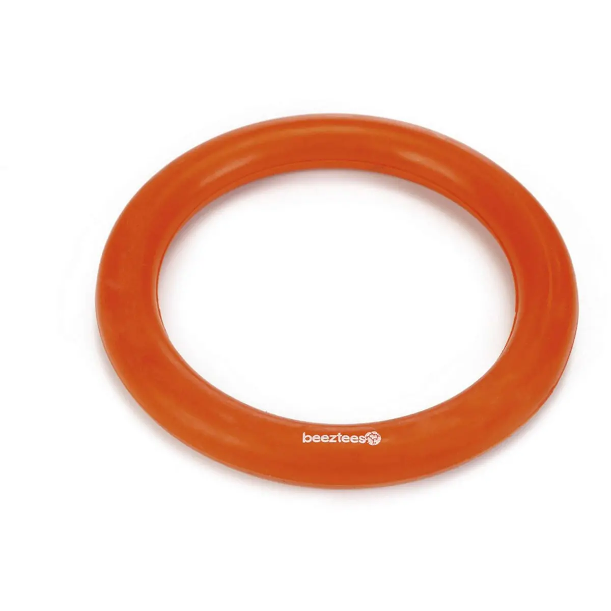 Beeztees Rubber Ring Massief Oranje 1