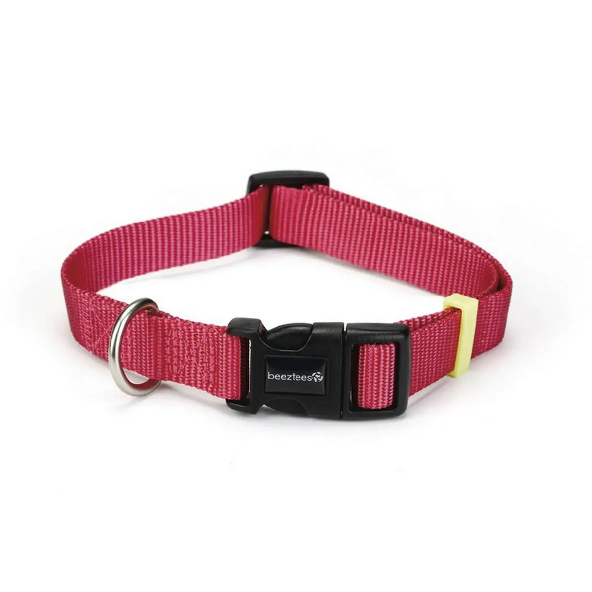 Beeztees Nylon Halsband Uni Roze 1