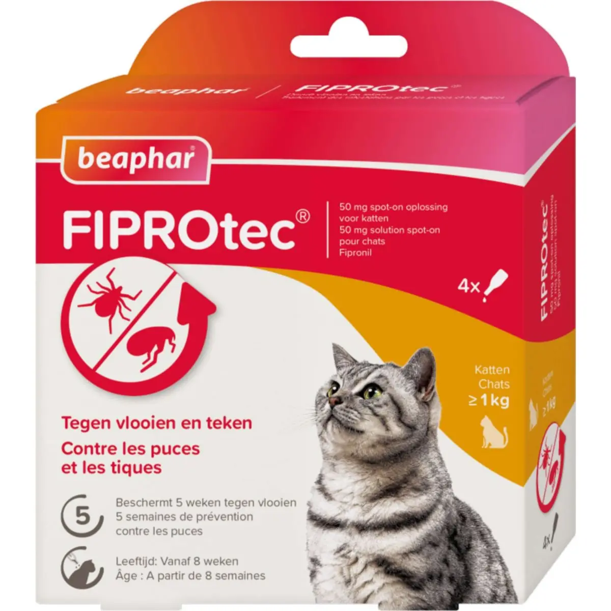 Beaphar Fiprotec Cat Spot-On Katten 1