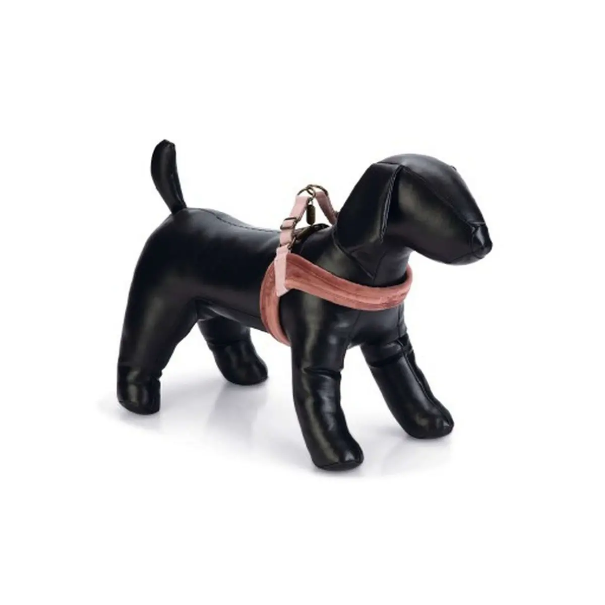 Designed By Lotte Hondentuig Velura Fluweel Roze 1