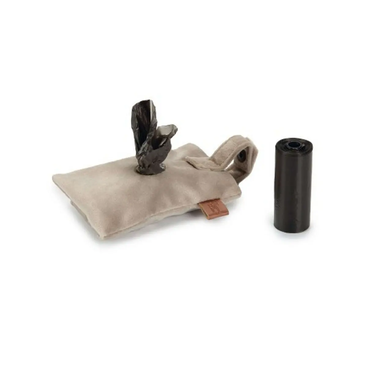 Designed By Lotte Poepzakhouder Caja Fluweel Grijs 1