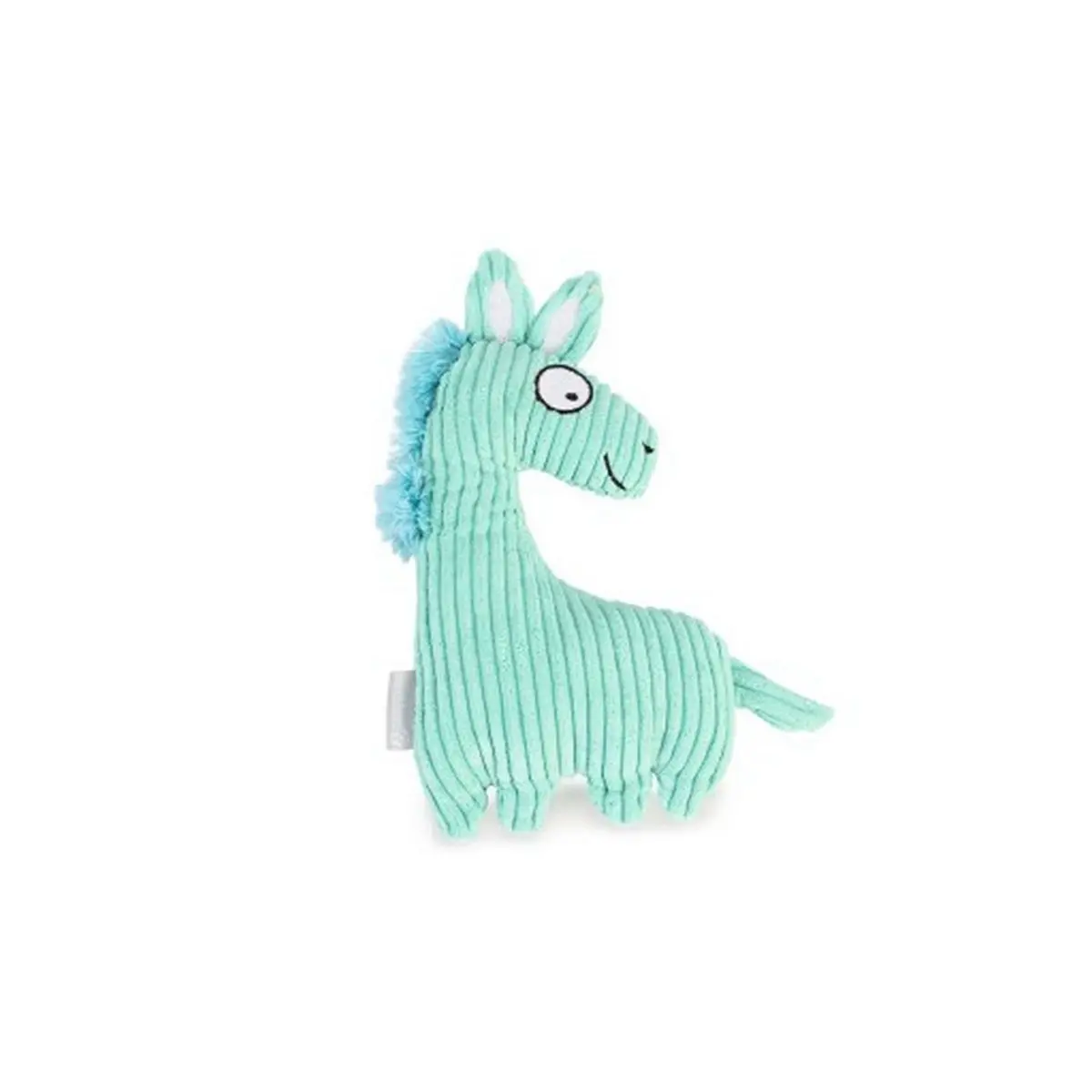 Beeztees Knuffel Horse Joli Ribstof Blauw 1